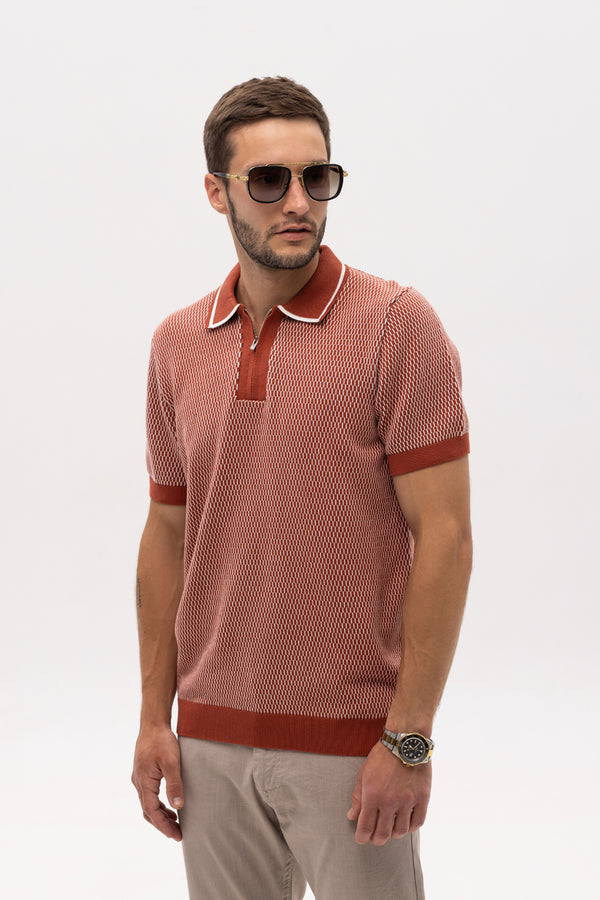 Vaganza Tile Polo Shirt